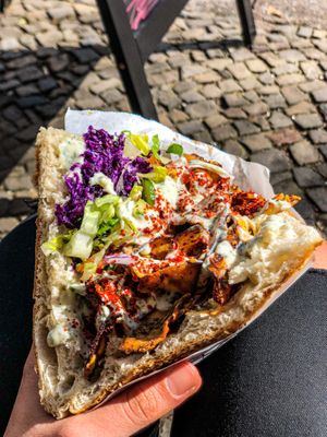 very delicious at Vamos Veganos in Berlin