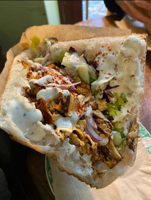 Fiöner! Big and filling! at Vamos Veganos in Berlin