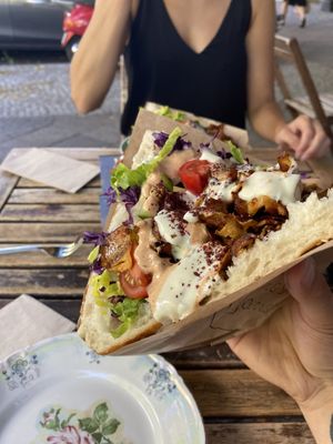 Tasty AF Kebab   at Vamos Veganos in Berlin