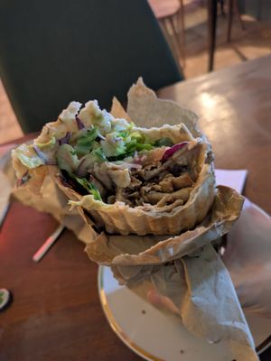 Dürüm at Vamos Veganos in Berlin