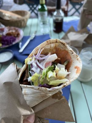 Durum & soyran  at Vamos Veganos in Berlin