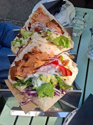 Döner at Vamos Veganos in Berlin