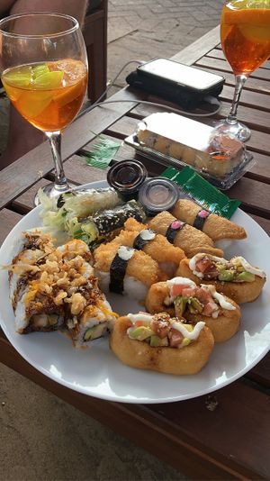 Sushi selection  at Geisha House in Birmingham