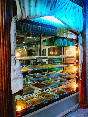 From the outside.  at Milan Restaurant in Sohar