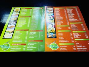 From the menu. at Milan Restaurant in Sohar