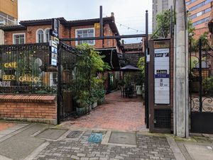 Entrance to area in which the shop is located. Few different restaurants in there. at Paradis Patisserie in Bogota