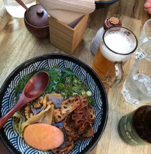 Shoyu ramen at Neko Ramen in Paris