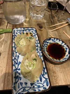 Gyoza at Neko Ramen in Paris