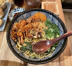 Ramen veg at Neko Ramen in Paris
