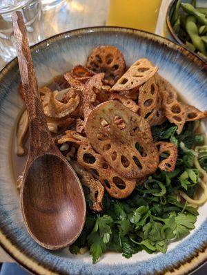 Shoyu Ramen #Veganuary at Neko Ramen in Paris