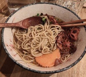 Le Shoyu ramen at Neko Ramen in Paris