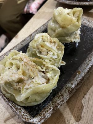 Vegan gyozas  at Neko Ramen in Paris