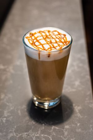 Caramel Latte
www.truejuicecafe.com at True Juice Cafe in Schenectady