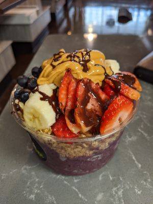 Acai Bowl at True Juice Cafe in Schenectady