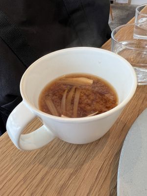 Mis soup  at Stance Dot in Toyonaka