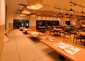 Cafe Interior at Keyaki Cafe in Sendai