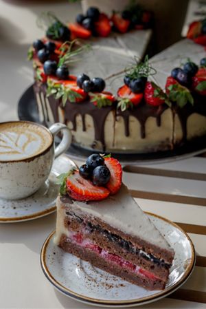 Oreo x Strawberry at Commune Cafe in Tallinn