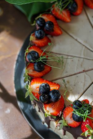 Oreo x Strawberry at Commune Cafe in Tallinn