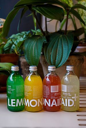 Great selection of fair trade eco drinks at Commune Cafe in Tallinn