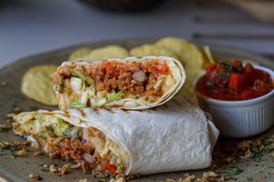 Burrrrrrito at Commune Cafe in Tallinn