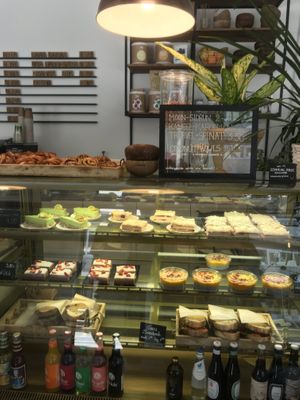 Delicious sweet options at Commune Cafe in Tallinn