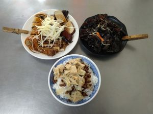 小菜+素香飯 at Jīn Sù SùShí 金素素食 in New Taipei City