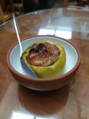 Dessert at Namas Te in La Paz