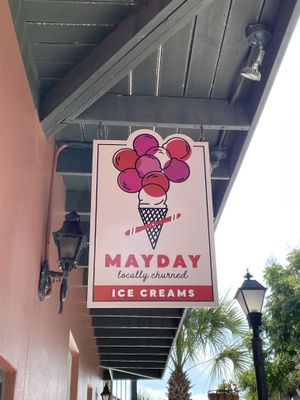   at Mayday Ice Cream in St Augustine