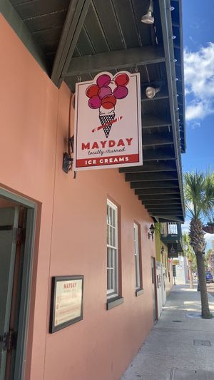 Outside   at Mayday Ice Cream in St Augustine