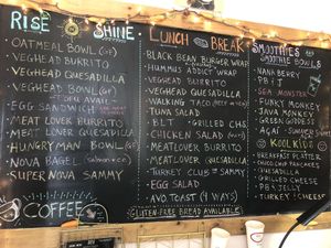 Menu inside   at Kristina's Kitchen in Millville