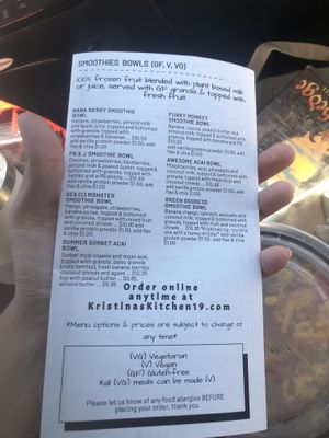   at Kristina's Kitchen in Millville