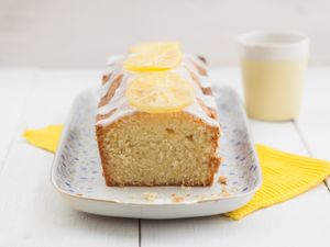 Vegan Lemon Drizzle Cake at The Hastings Bakery in Hastings