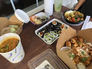 All dishes  at freshroll in Mashpee