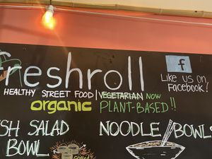 Now plant based 😍  at freshroll in Mashpee