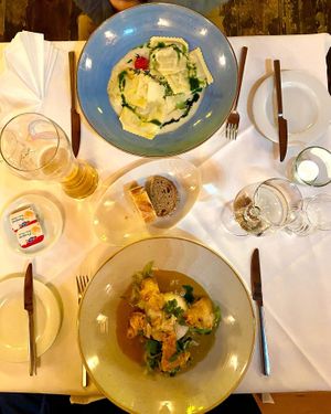 Dinner table at Candela  in St Gallen