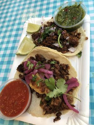 Fake meat tacos are great   at Taco Love in Berlin