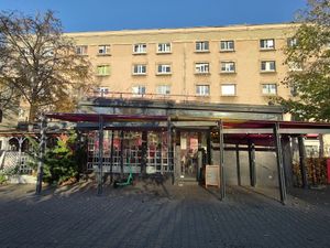 Outside at Vegan Ramen Shop - Jana Pawla in Warsaw