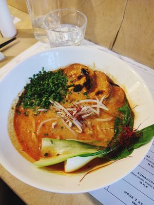 Spicy miso ramen at Vegan Ramen Shop - Jana Pawla in Warsaw