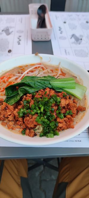 Tantan men at Vegan Ramen Shop - Jana Pawla in Warsaw