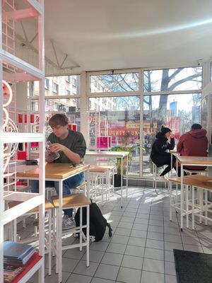 Inside at Vegan Ramen Shop - Jana Pawla in Warsaw