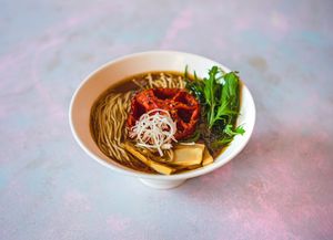 Clear Shoyu at Vegan Ramen Shop - Jana Pawla in Warsaw