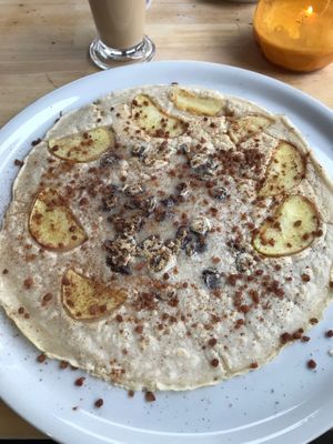 Real dutch pfannenkuchen / pancake at Pancake Beachhouse Cocomo in The Hague
