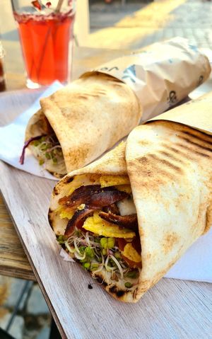 "Cheesy" and "Olymp" 🌱😊👍 at Vegab in Poznan