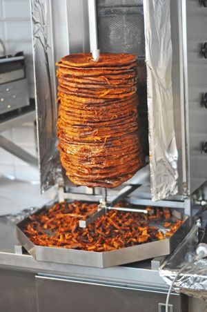 Vegan "meat" in Vegab at Vegab in Poznan