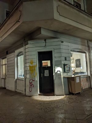 Restaurant from the outside at Life Berlin in Berlin