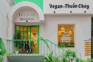 A lot of plants at iVegan Supershop Westlake Hanoi - Healthy Plant Based Cafe in Hanoi