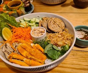 saigon bowl at iVegan Supershop Westlake Hanoi - Healthy Plant Based Cafe in Hanoi