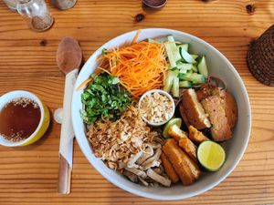 Saigon bowl at iVegan Supershop Westlake Hanoi - Healthy Plant Based Cafe in Hanoi