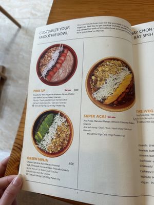 Menu  at iVegan Supershop Westlake Hanoi - Healthy Plant Based Cafe in Hanoi