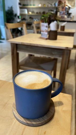 kaffee mit hafermilch  at iVegan Supershop Westlake Hanoi - Healthy Plant Based Cafe in Hanoi